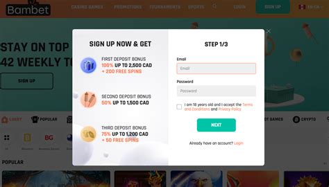 bambet casino login .